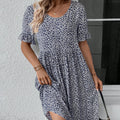 Elegant Floral Midi Dress