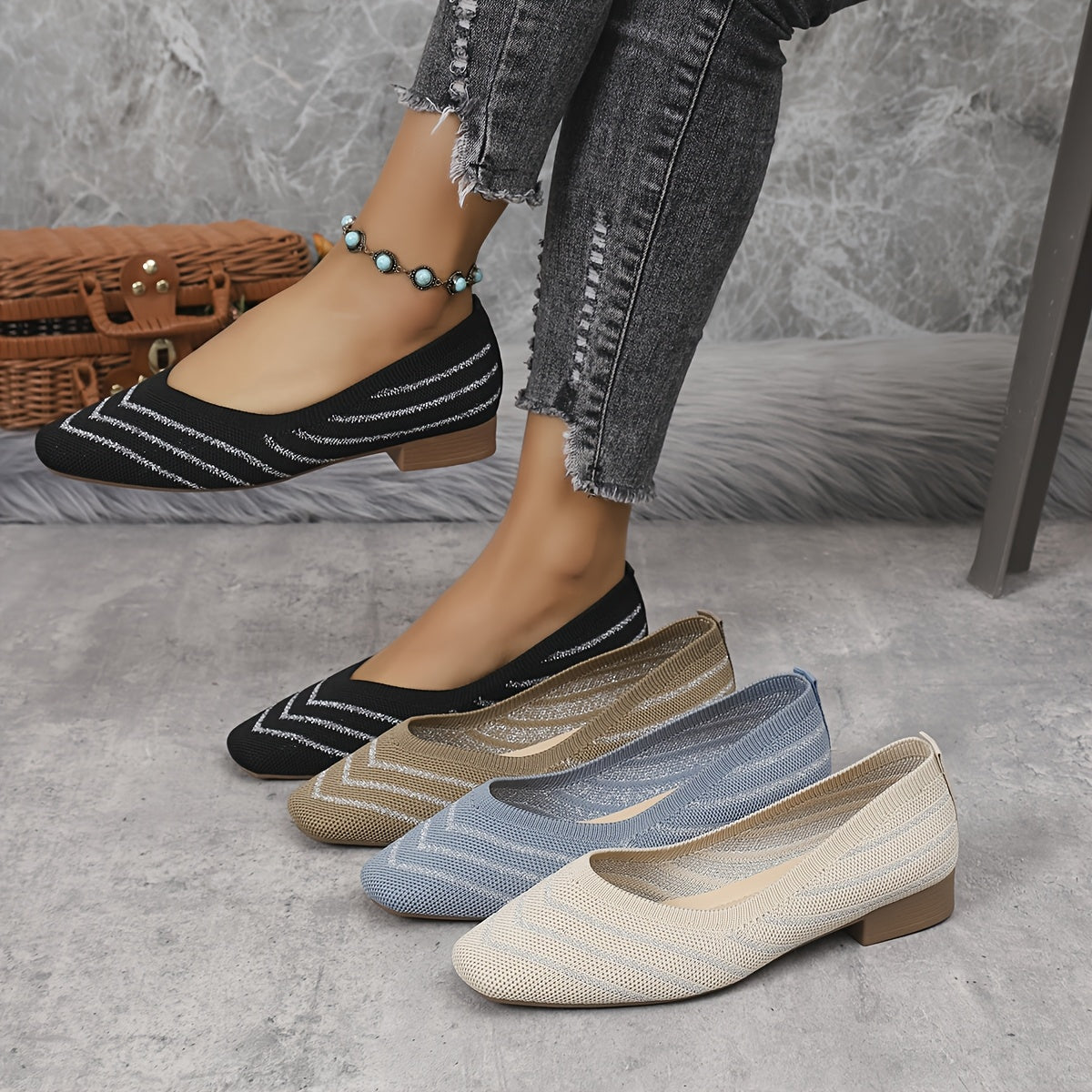 SoftStride Elegance Flats