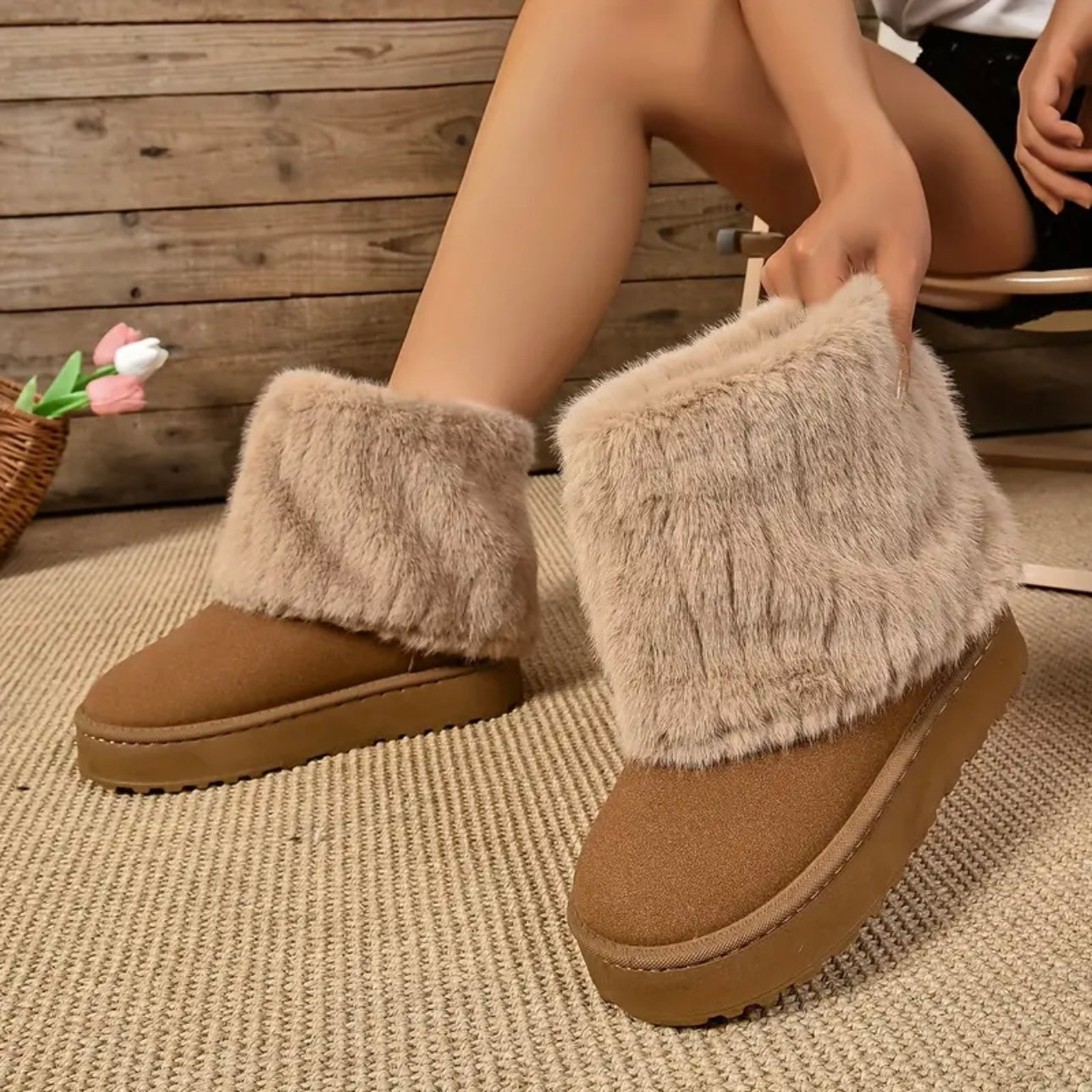 Dolce-Fur-Boots