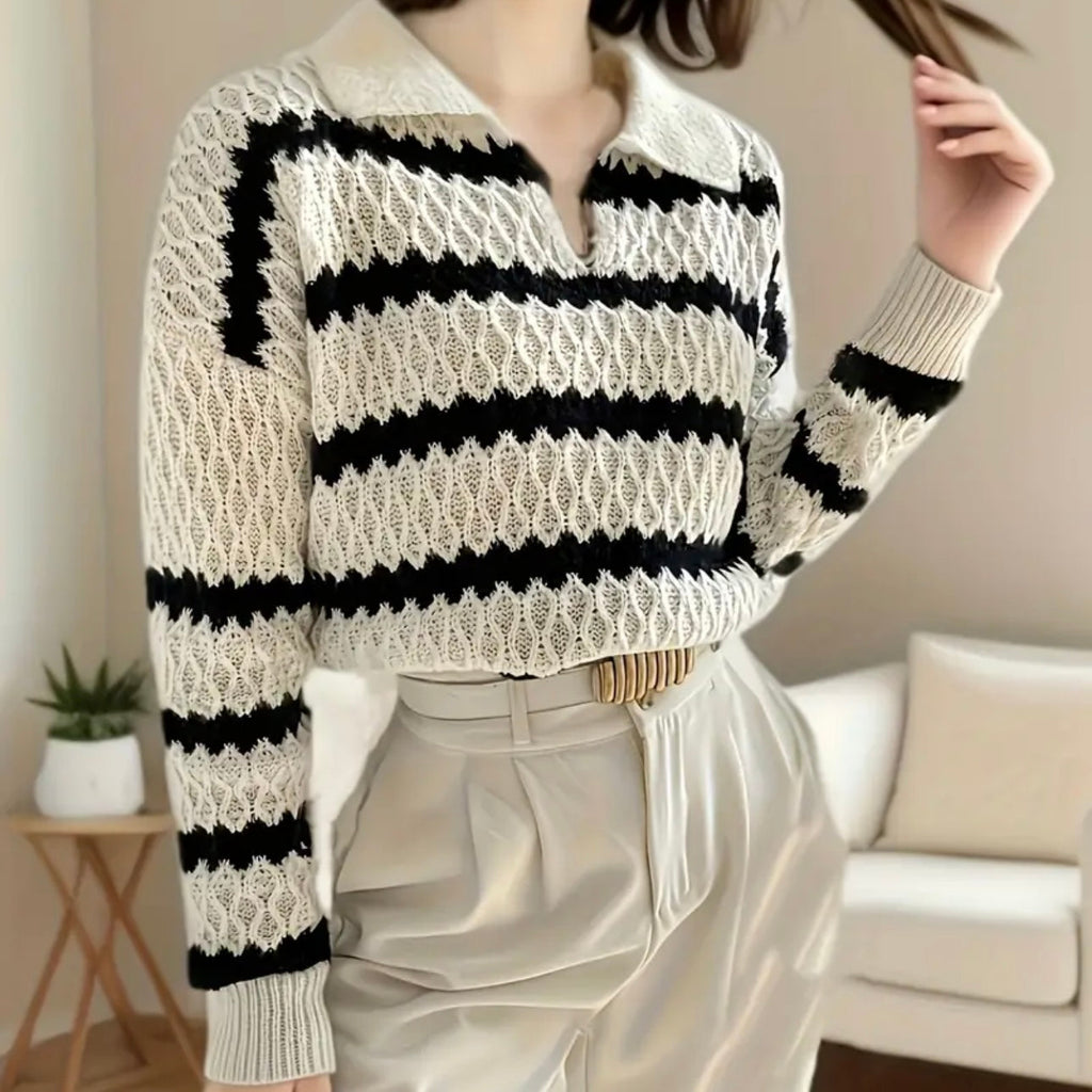 Polo-sweater