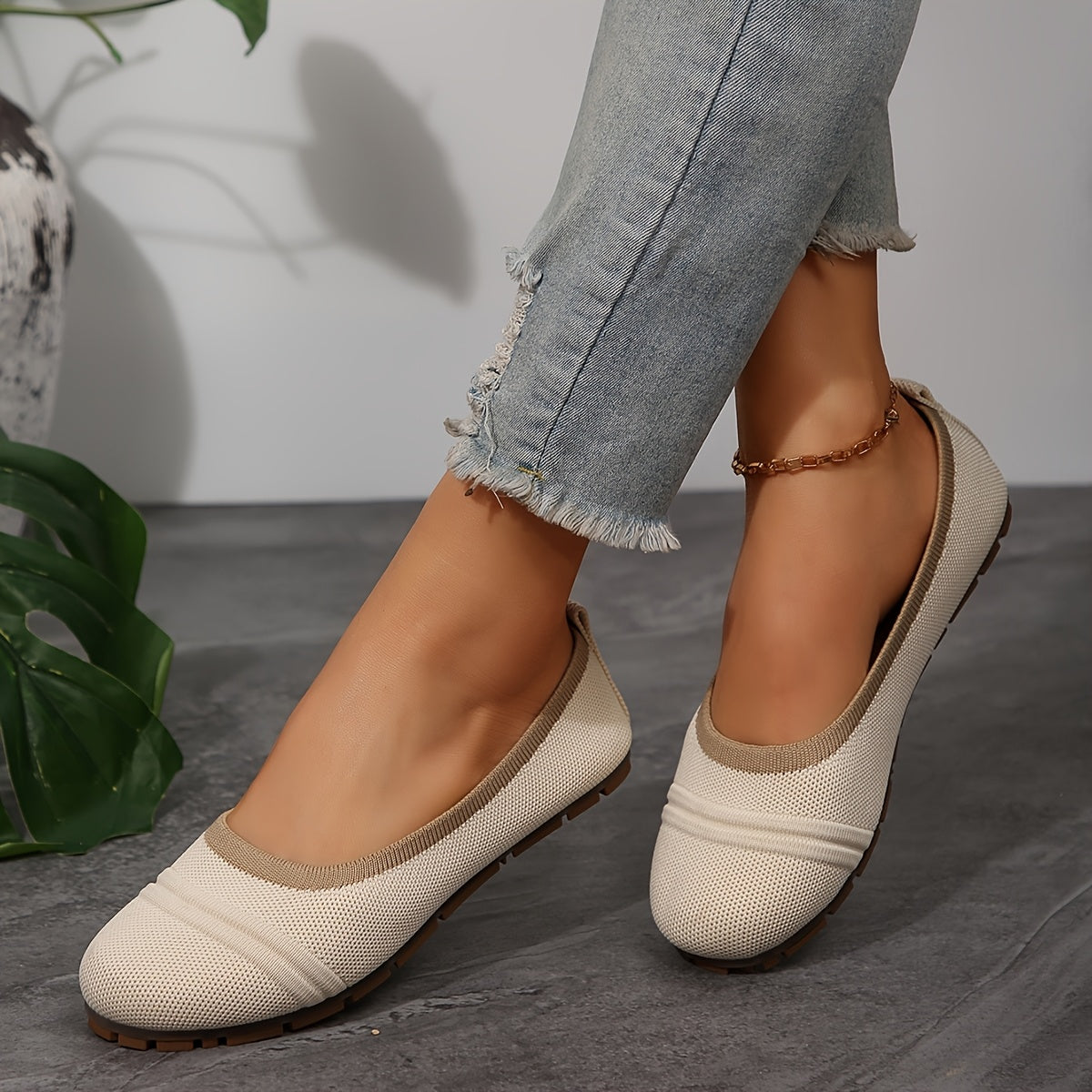 CloudStep Knit Flats