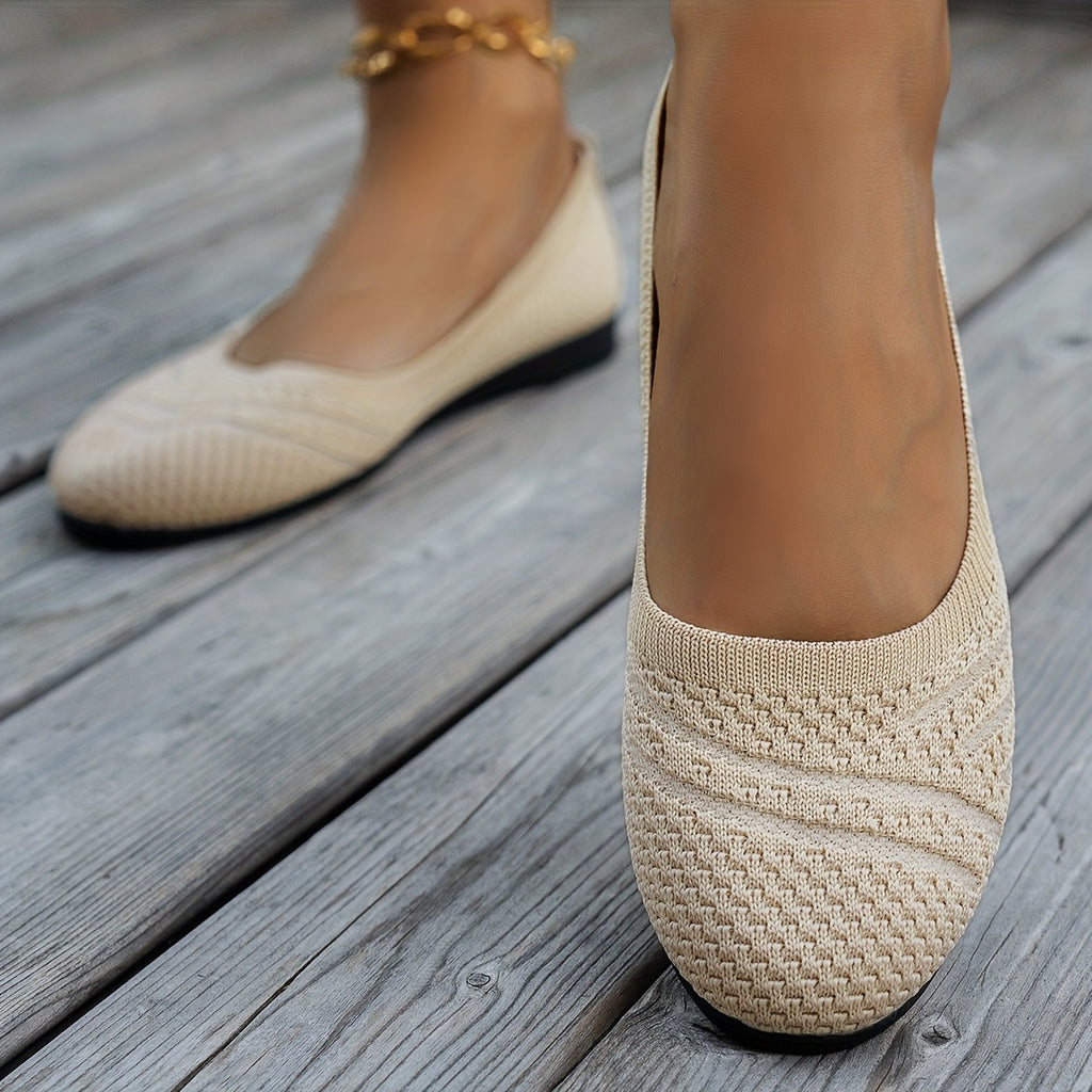 FlexFit Round Toe Flats