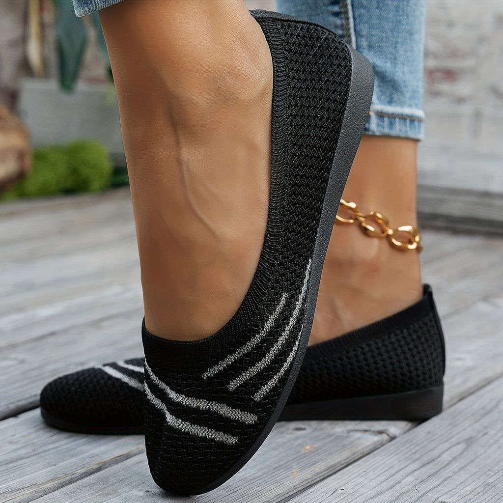 FlexFit Round Toe Flats