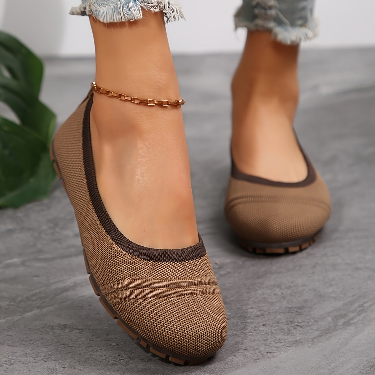 CloudStep Knit Flats